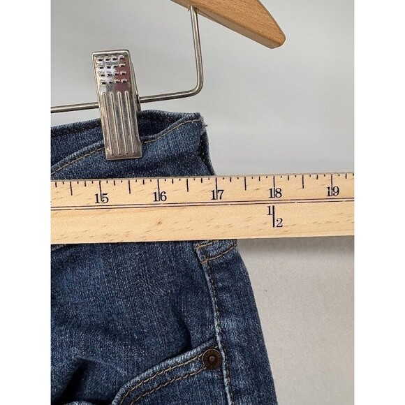 Levis 515 Jeans Size 14 M Womens Boot Cut Stretch Blue Denim‎ - Picture 6 of 10